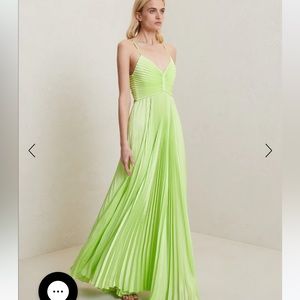 ALC lime green dress